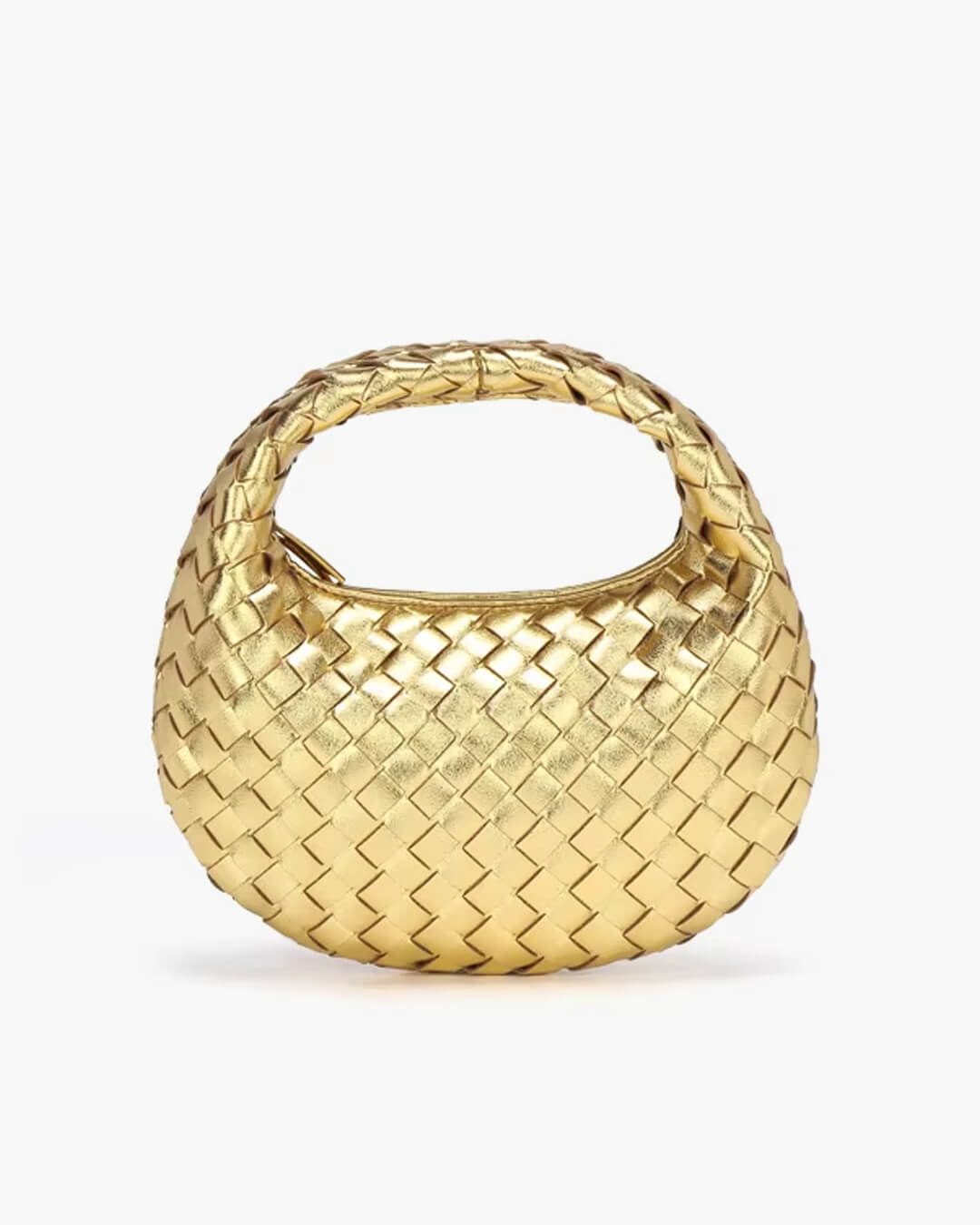 Jessy Woven Hobo Mini Bag
