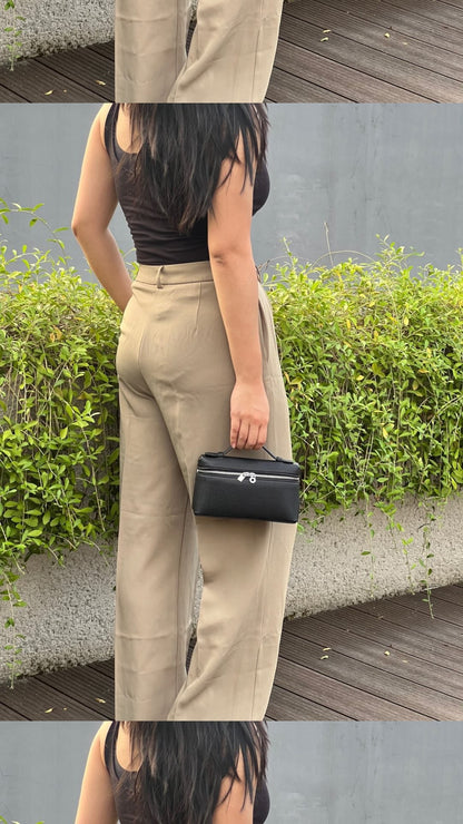 Small Genuine Leather Camila Tote Bag
