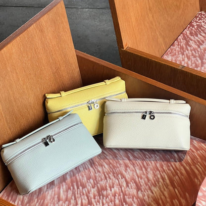 Small Genuine Leather Camila Tote Bag