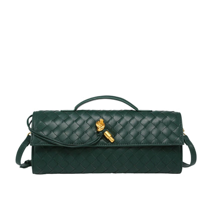 Paige Braided Clutch Bag