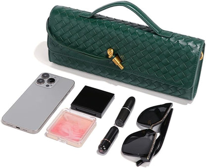 Paige Braided Clutch Bag