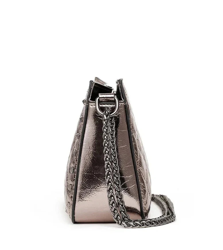 Lara Small Genuine Leather Crossbody Bag