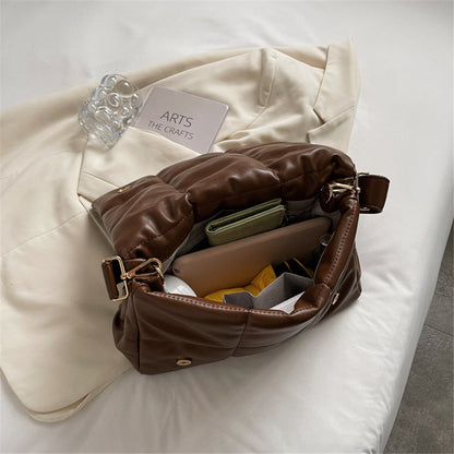 Maxi Quilted Bott Crossbody Bag