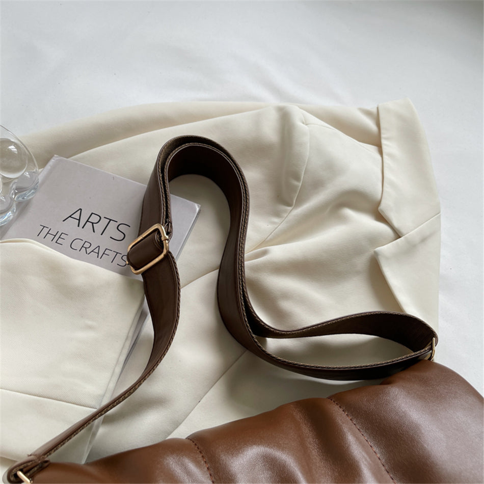 Maxi Quilted Bott Crossbody Bag