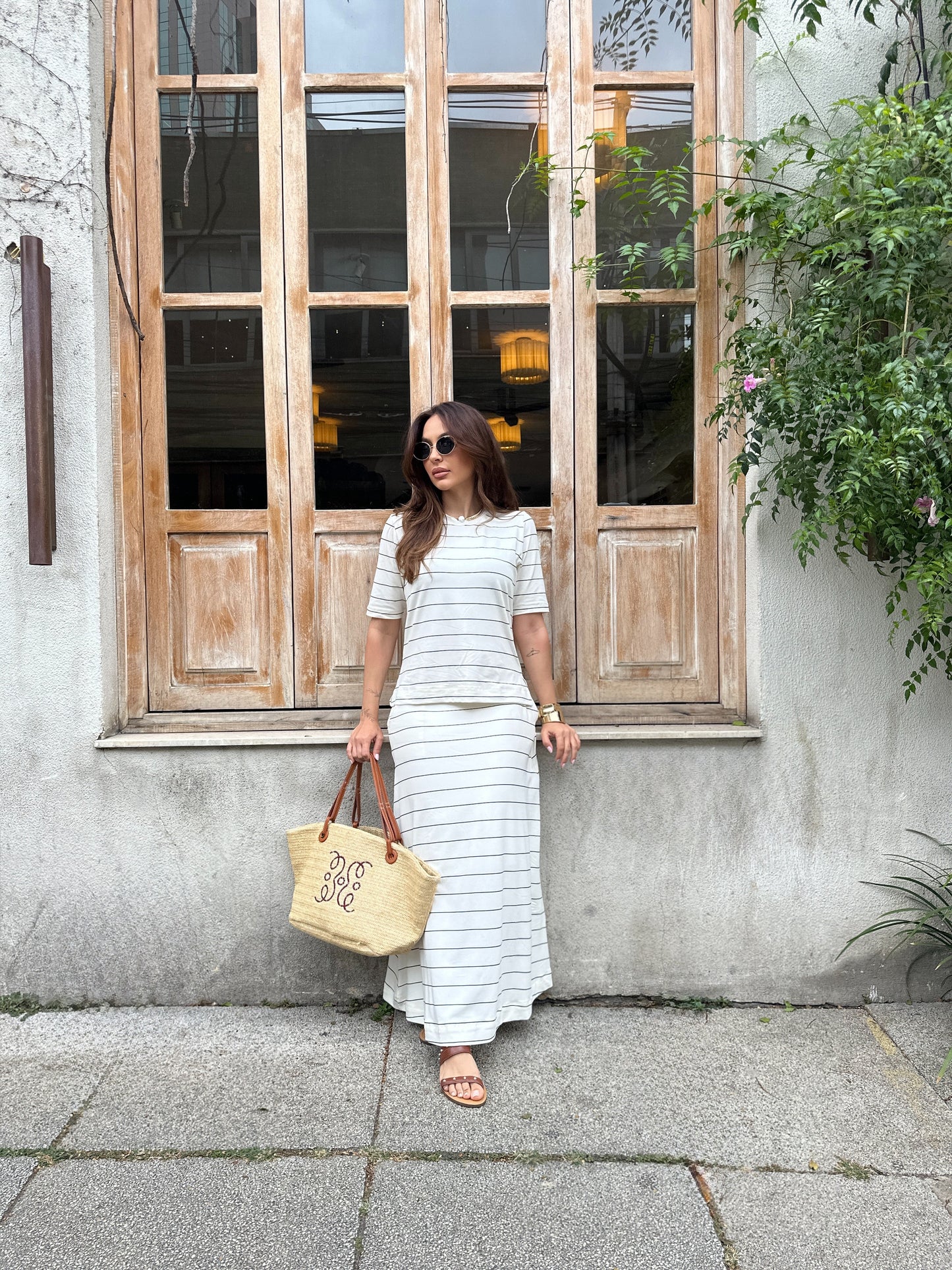 Louise Straw Bag