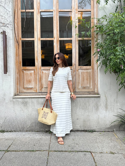 Louise Straw Bag