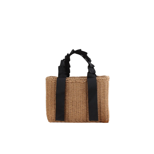 Sophia Straw Tote Bag
