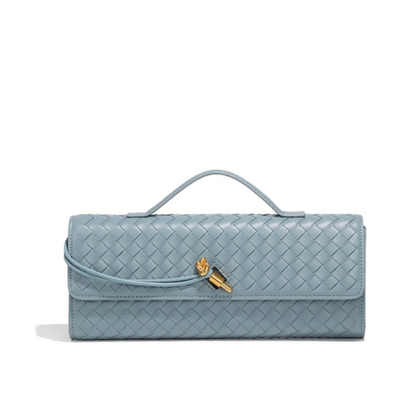 Paige Braided Clutch Bag