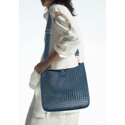 Eduarda Braided Messenger Bag