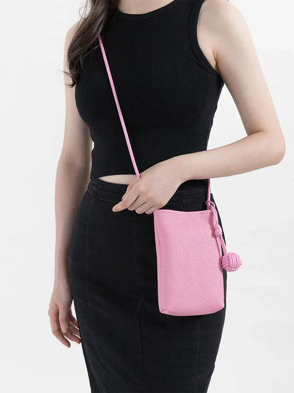 Nadia Small Genuine Leather Phone Bag