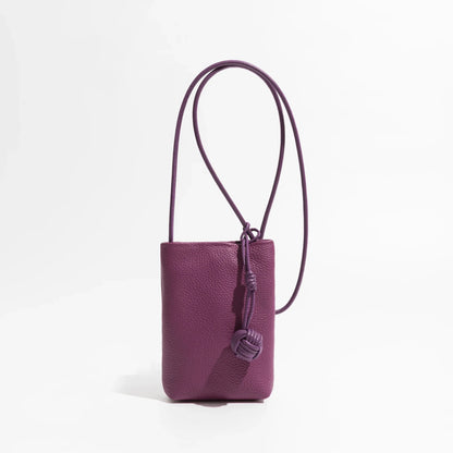 Nadia Small Genuine Leather Phone Bag