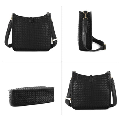 Eduarda Braided Messenger Bag