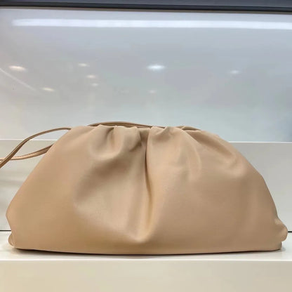 Helen Genuine Leather Pouch Bag