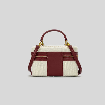Manuela Box Canvas Crossbody Bag
