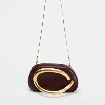 Lea Organic Crossbody Clutch Bag