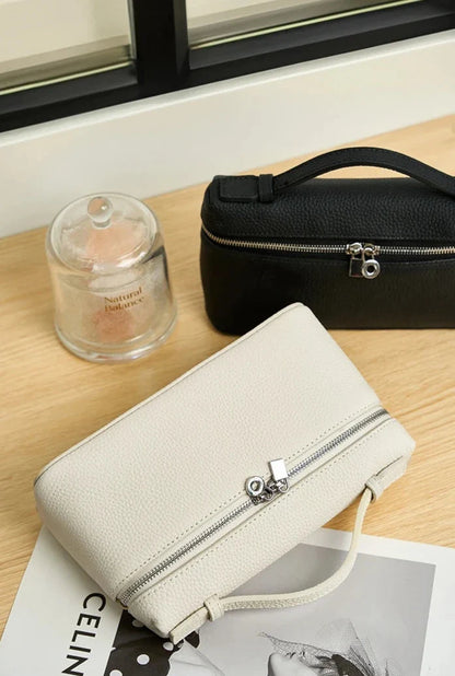 Small Genuine Leather Camila Tote Bag