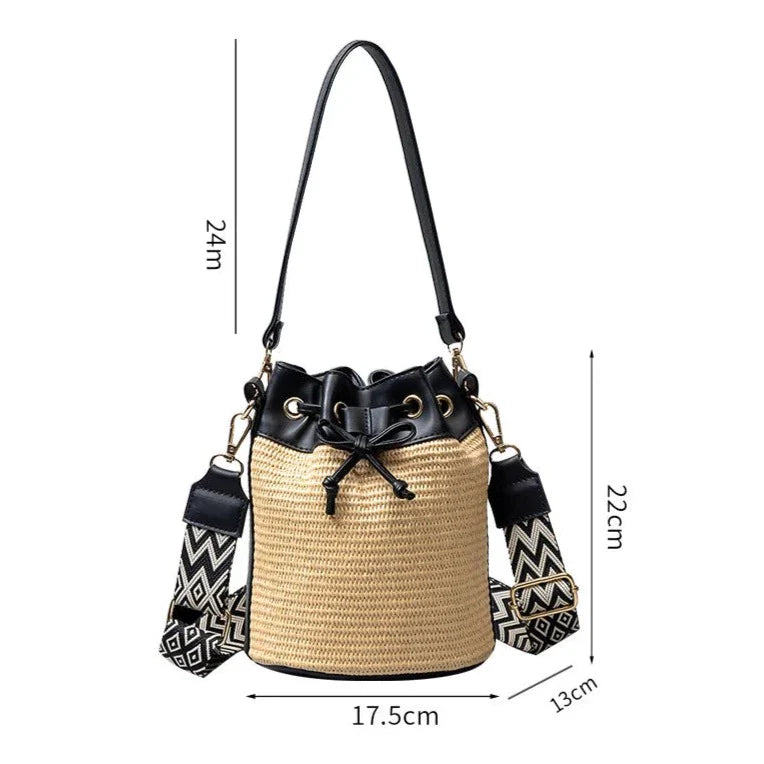 Marília Bucket Crossbody Bag