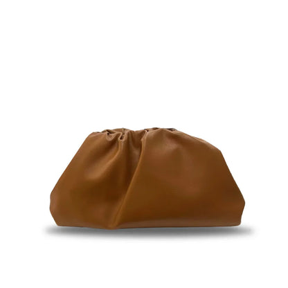 Helen Genuine Leather Pouch Bag