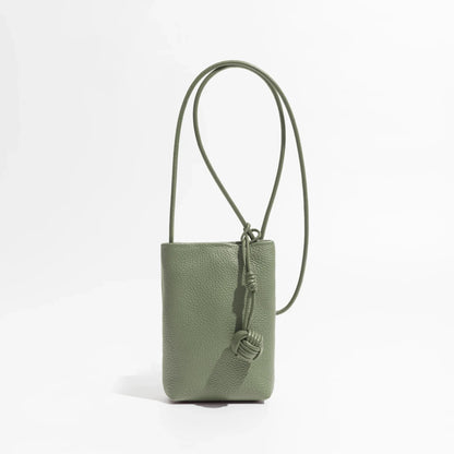 Nadia Small Genuine Leather Phone Bag
