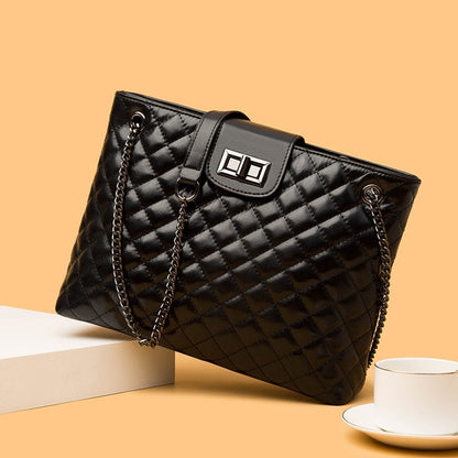 Soraia Quilted Genuine Leather Bag