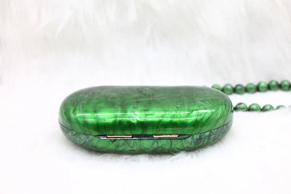Zendaya Pearlescent Acrylic Clutch Bag