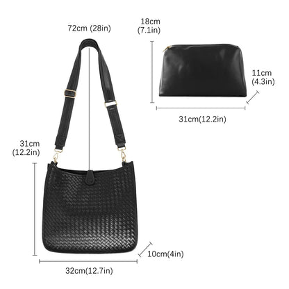 Eduarda Braided Messenger Bag