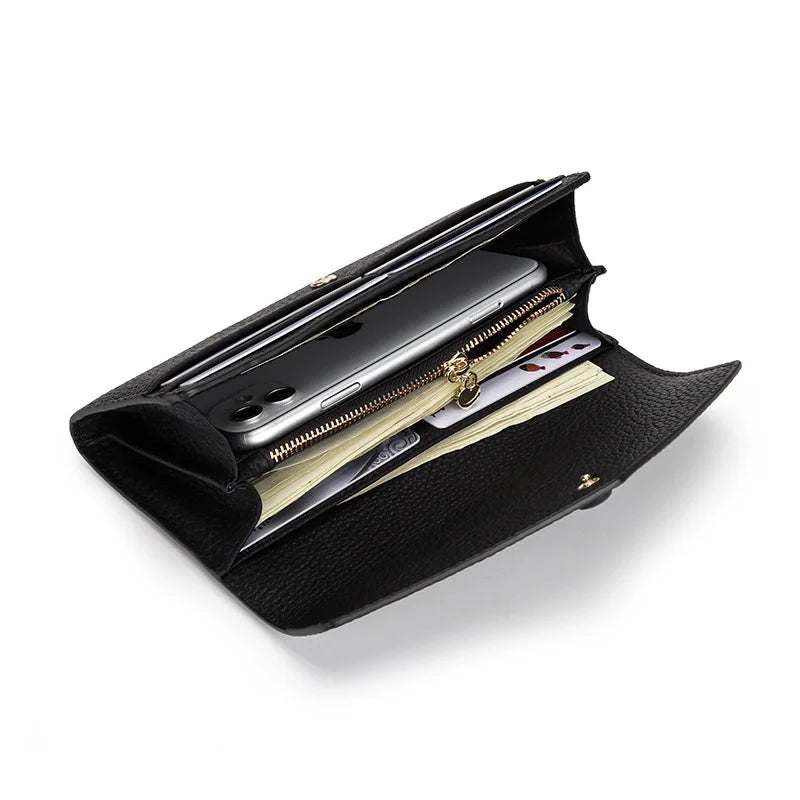 Chloe Genuine Leather Envelope Wallet