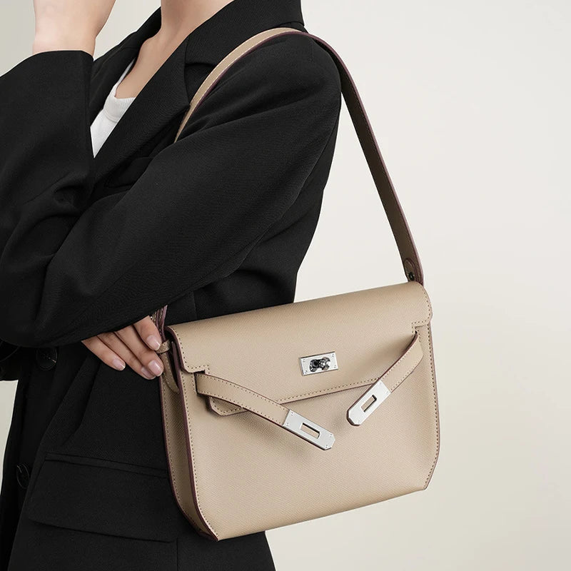 Alane Medium Genuine Leather Crossbody Bag