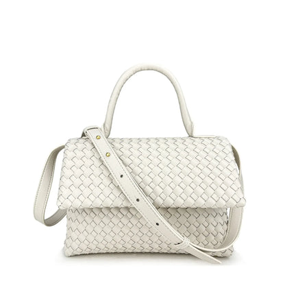 July Genuine Leather Braided Bag