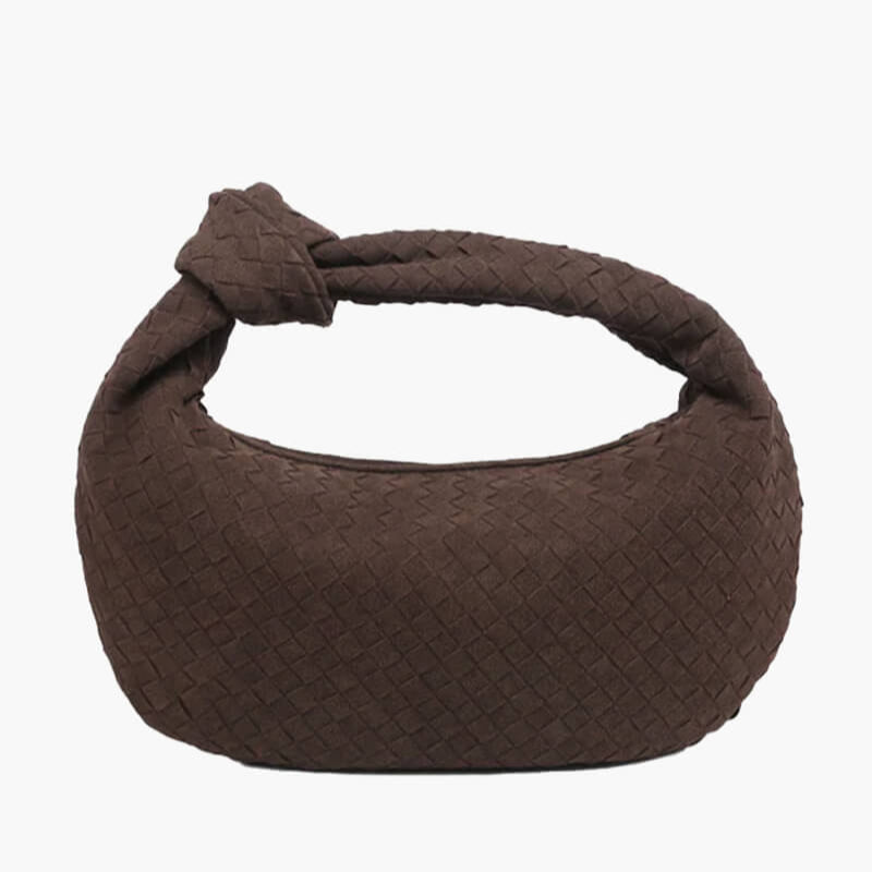 Alice Large Braided Suede Bag