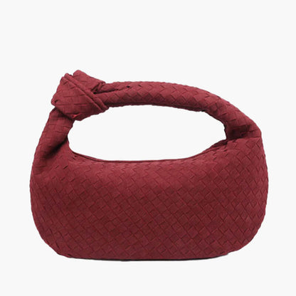 Alice Large Braided Suede Bag