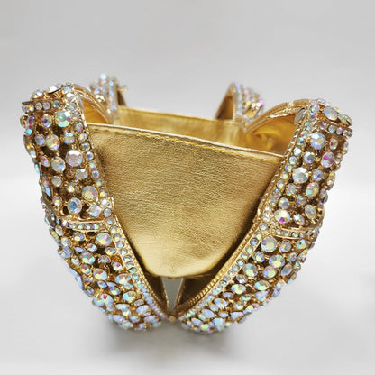 Isabella Rhinestone Bow Clutch