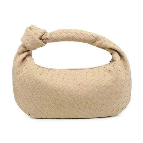 Alice Large Braided Suede Bag
