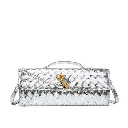Paige Braided Clutch Bag