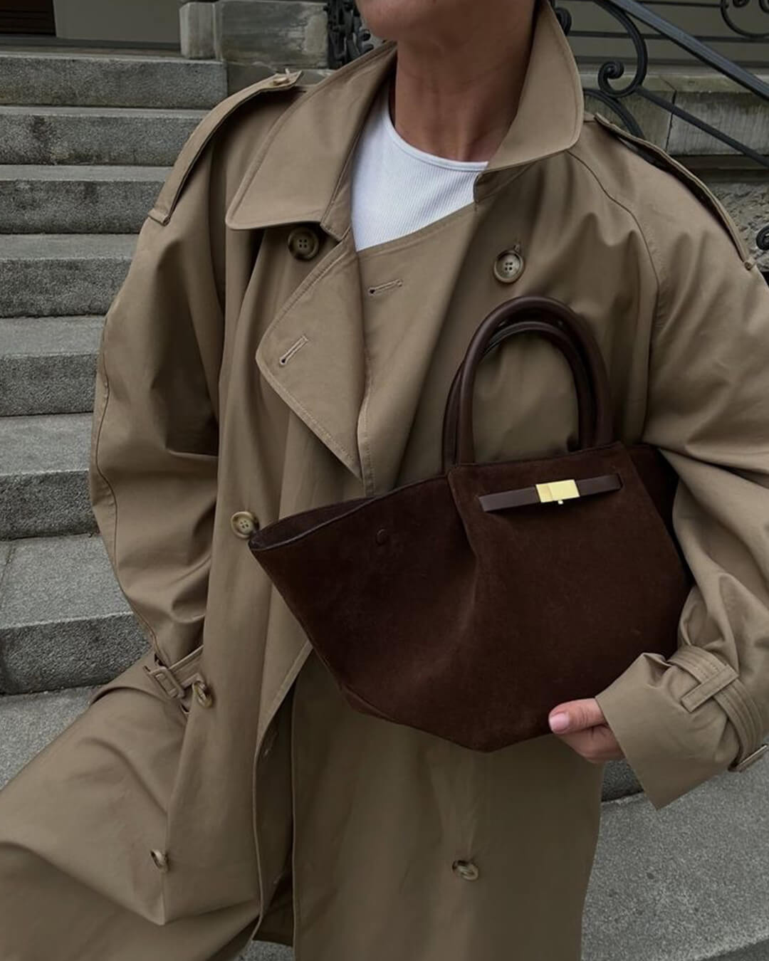Mathilde Suede Bag