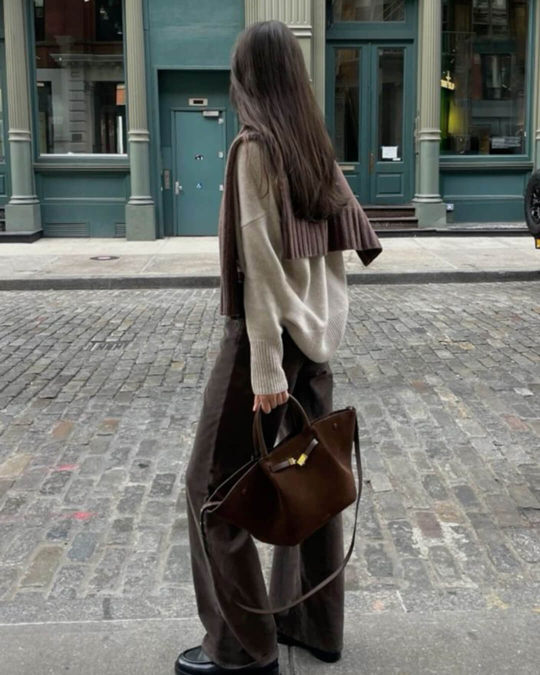 Mathilde Suede Bag