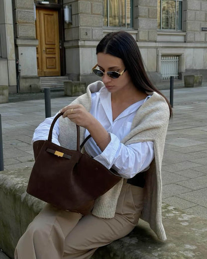 Mathilde Suede Bag