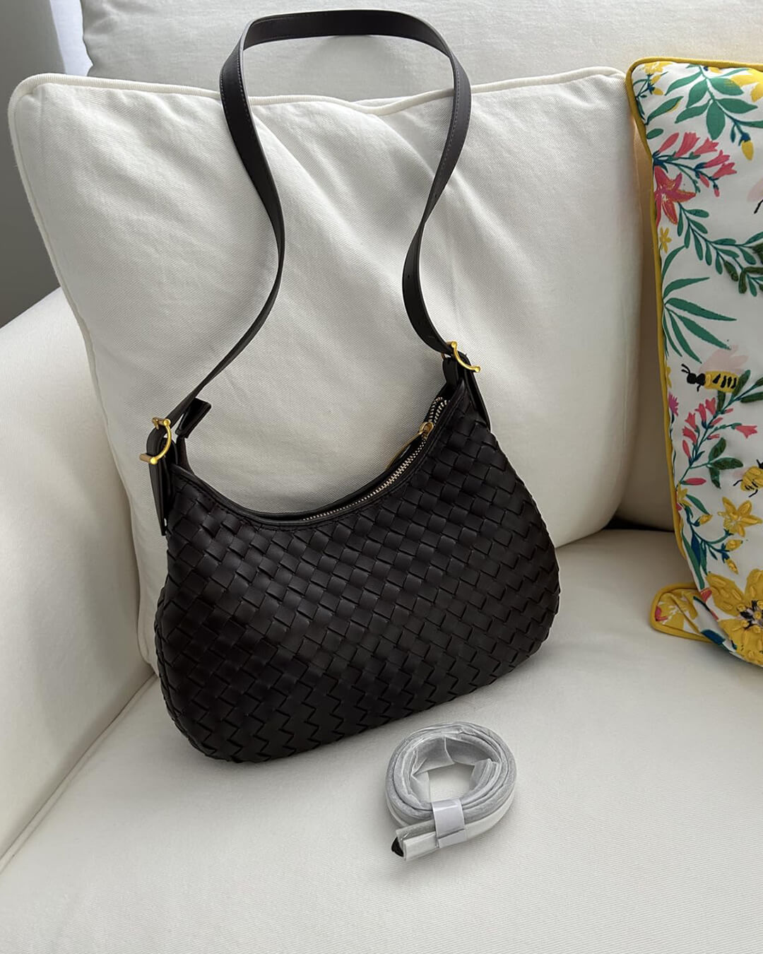 Miriam Woven Tote Bag